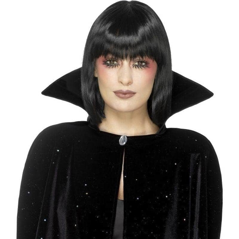 Evil Queen Cape Adult Black 1