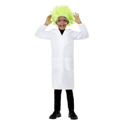 Explosive Scientist Wig Child Green 1