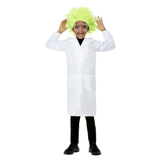 Explosive Scientist Wig Child Green 1