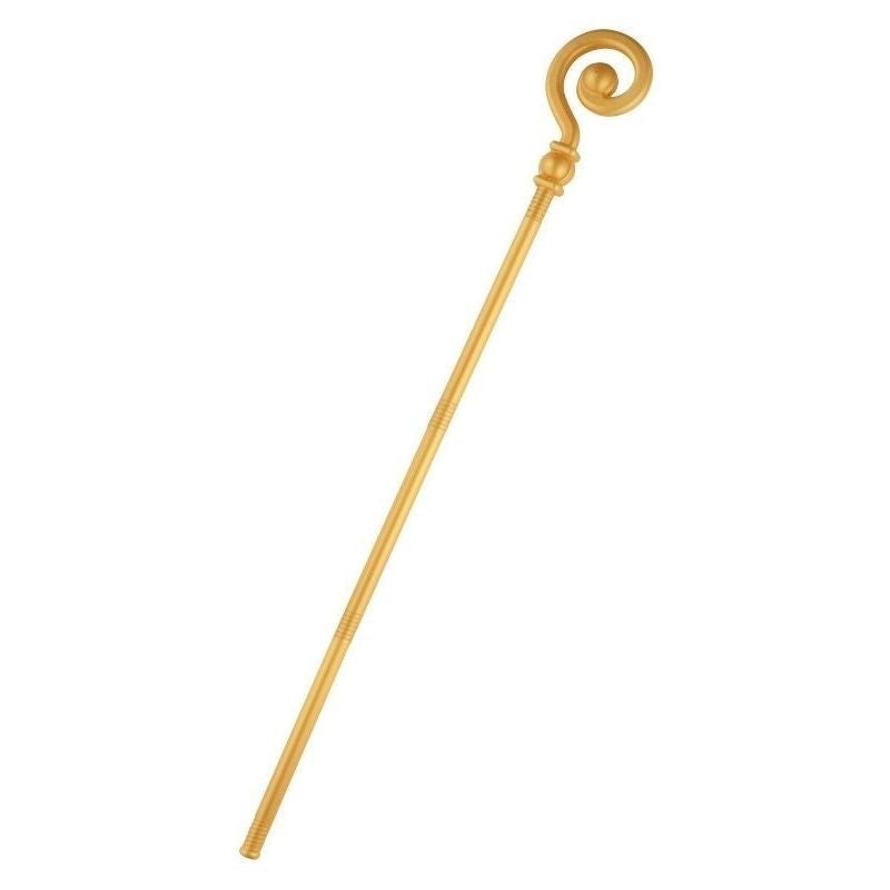 Extendable Crozier Staff Adult Gold 2
