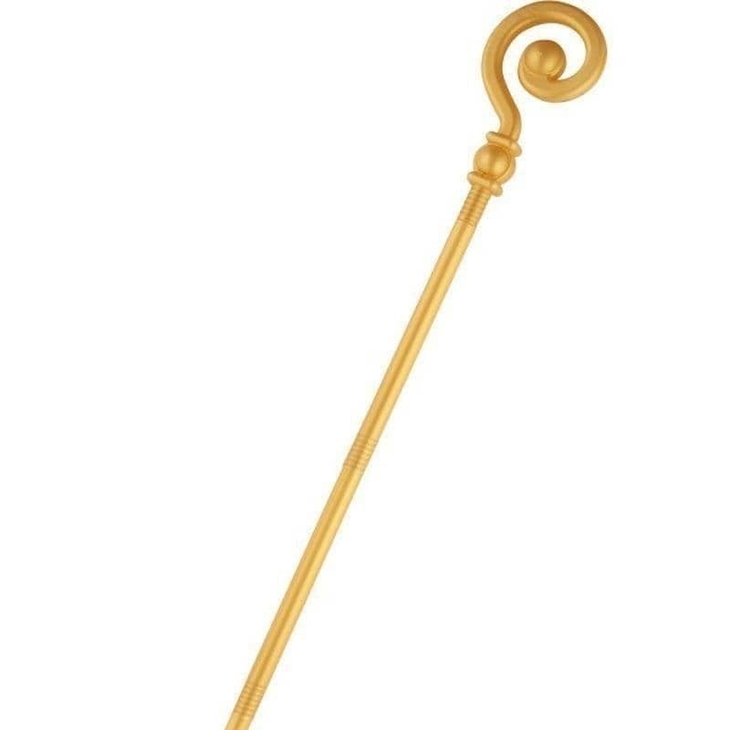 Extendable Crozier Staff Adult Gold 1