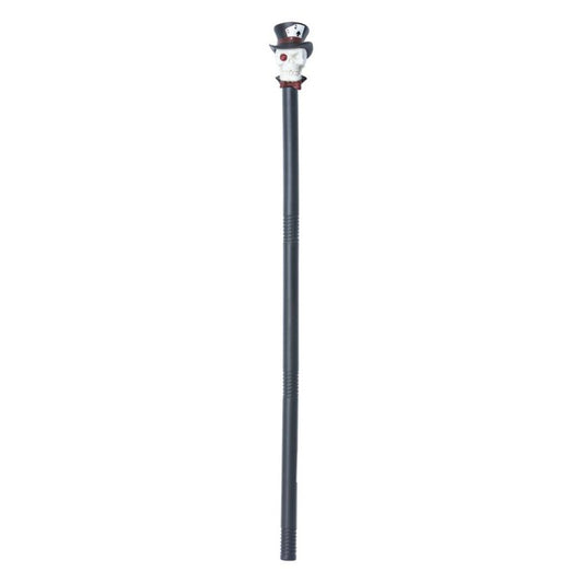 Extendable Voodoo Skull Cane Adult 3 Piece 88cm Horror Costume Accessory 1