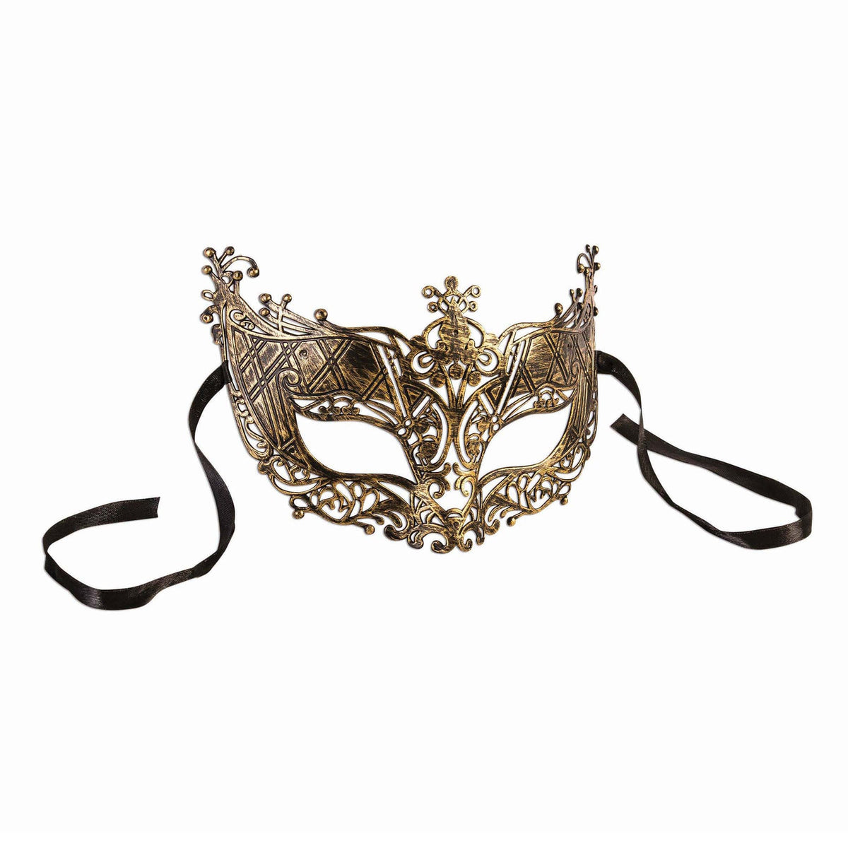 Eyemask Gold Filigree Masquerade Mask 1