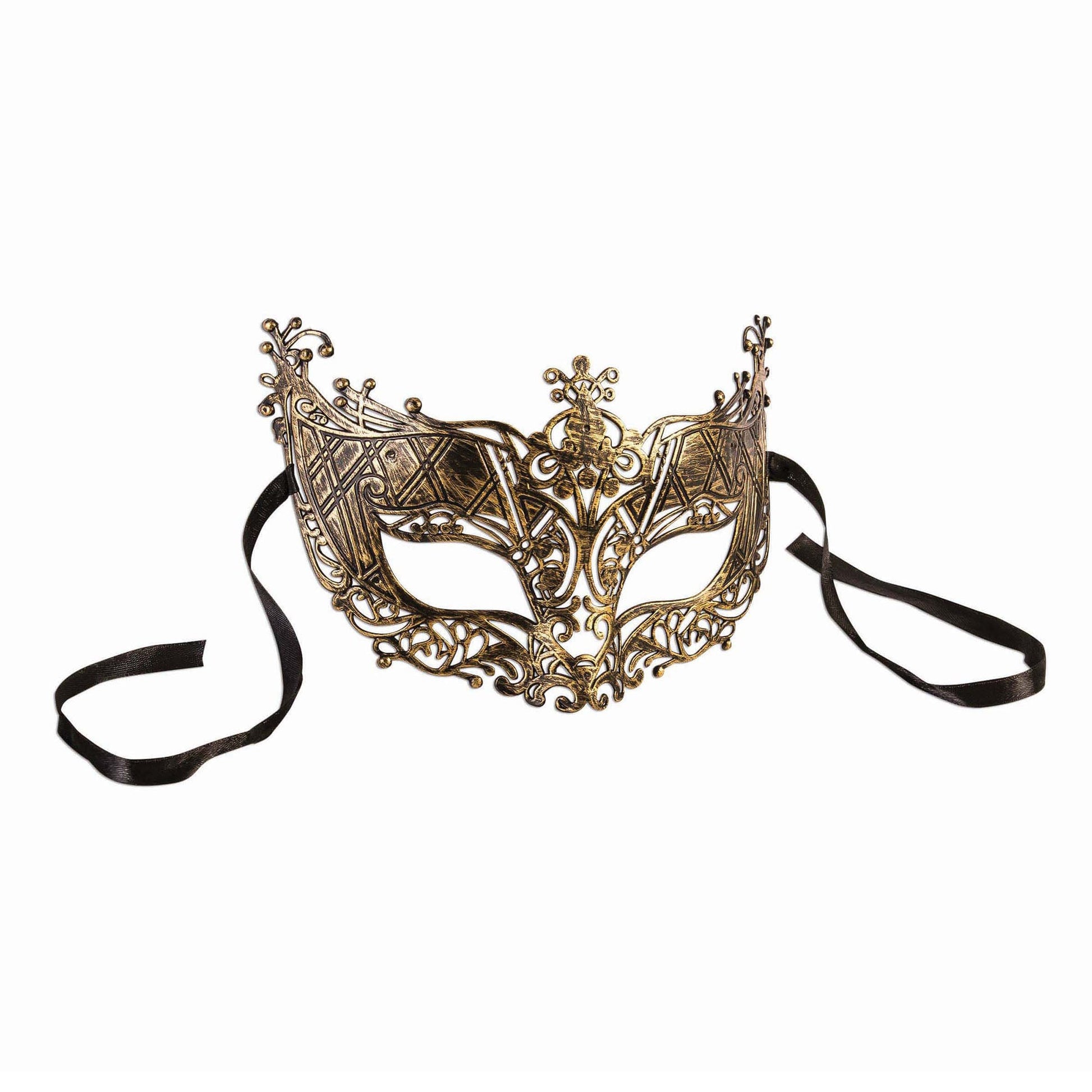 Eyemask Gold Filigree Masquerade Mask 1