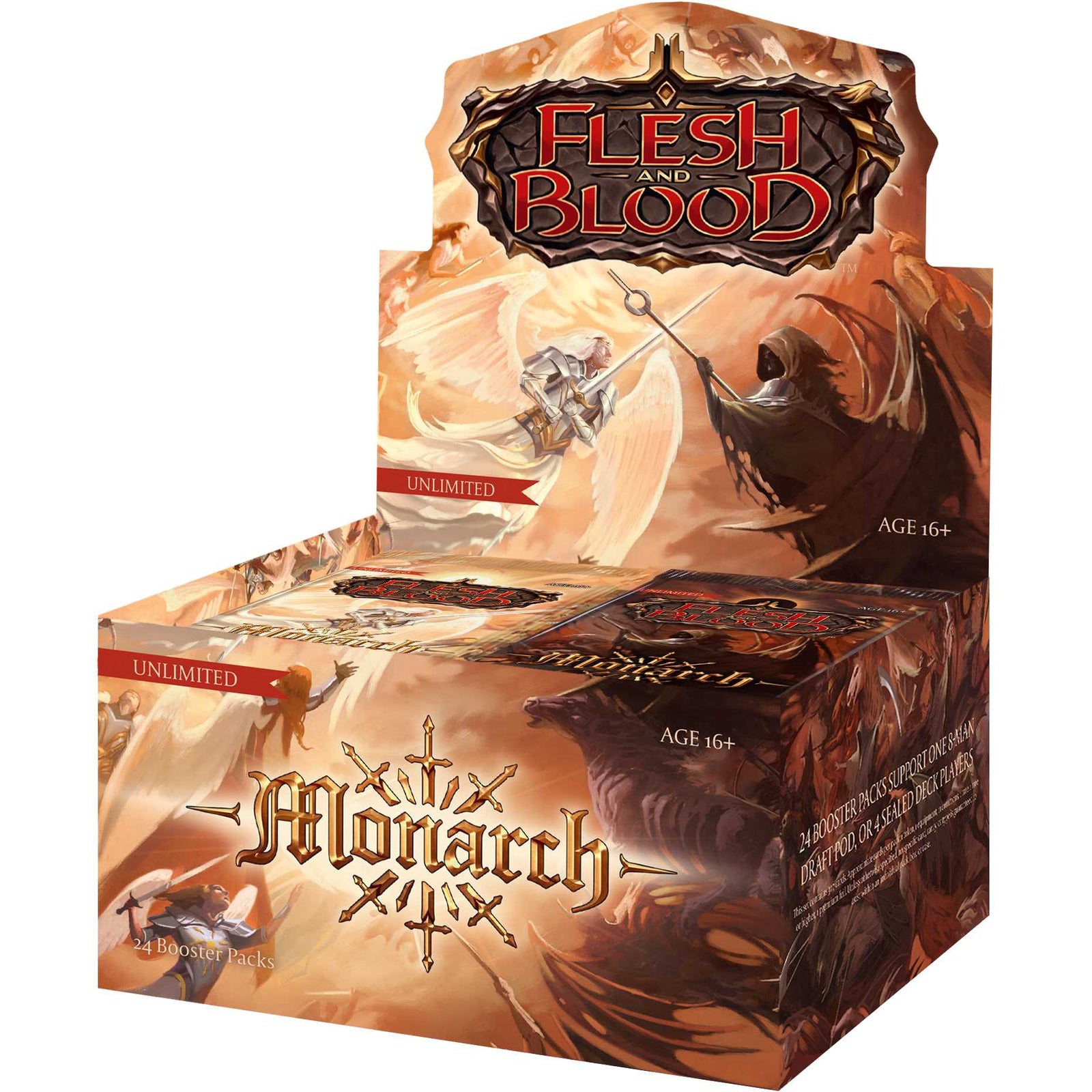 Flesh And Blood TCG: Monarch (Unlimited Edition) Booster Pack (Eligible retailers only) 1