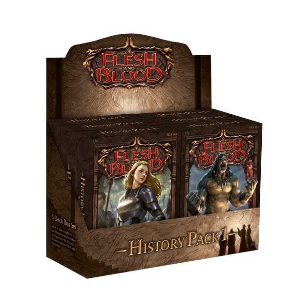 Flesh And Blood TCG: History Pack 1 - Blitz Decks Display (Eligible retailers only) 1