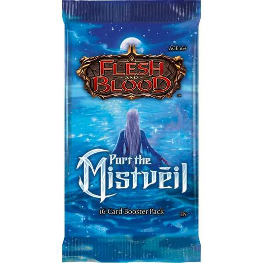 Flesh and Blood TCG Part the Mistveil Booster Pack Eligible Retailers Only 1