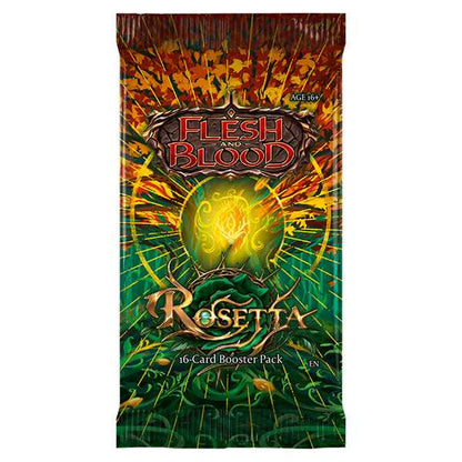 Flesh and Blood TCG Rosetta Booster Pack Eligible Retailers Only 2