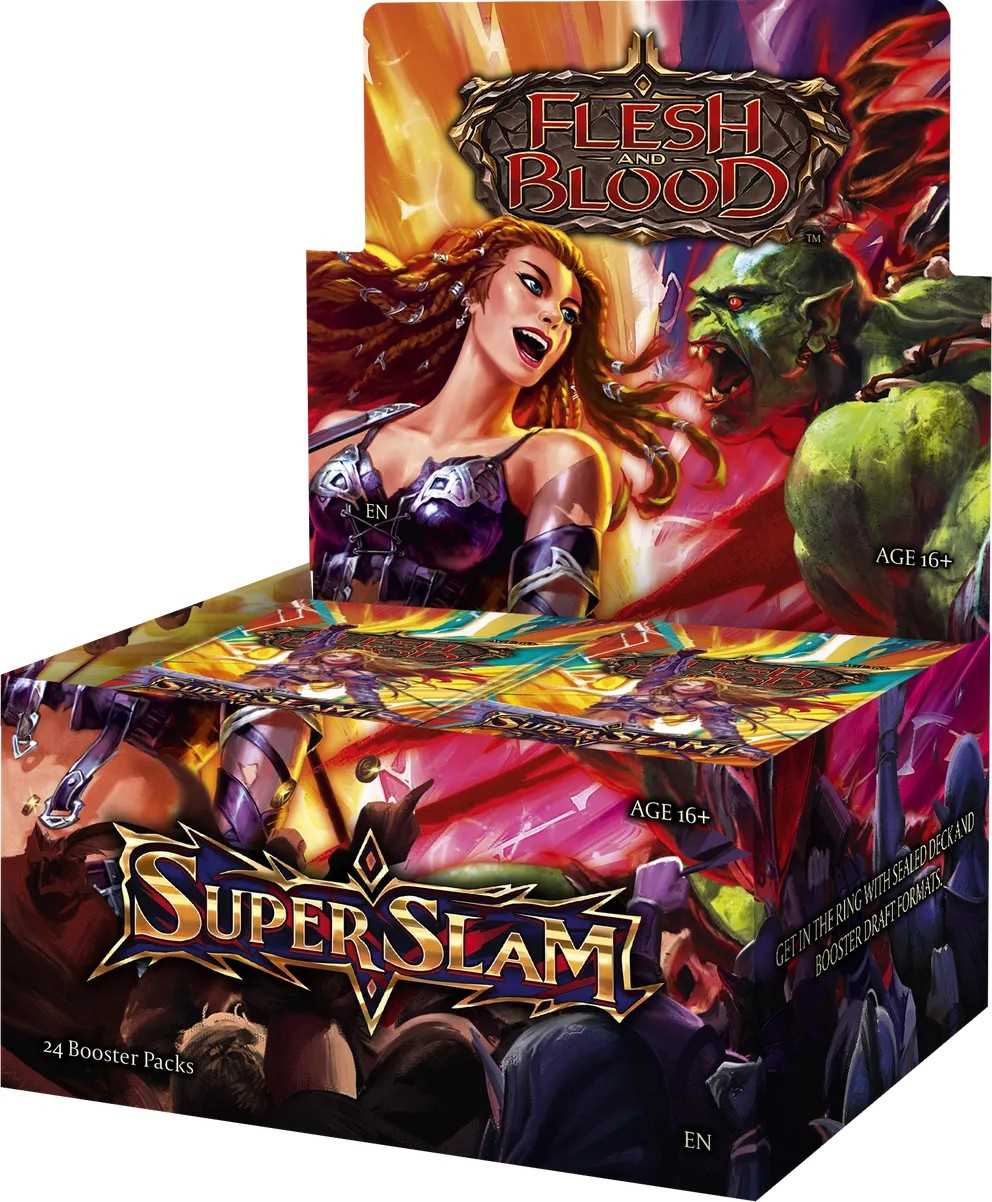 Flesh And Blood TCG Super Slam Booster Pack Eligible retailers only 24 Trading Card Game by Legend Story Studios 1