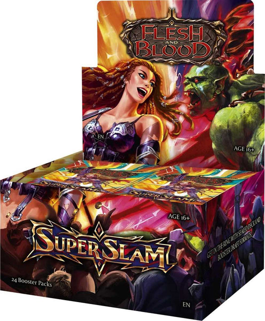 Flesh And Blood TCG Super Slam Booster Pack Eligible retailers only 24 Trading Card Game by Legend Story Studios 1