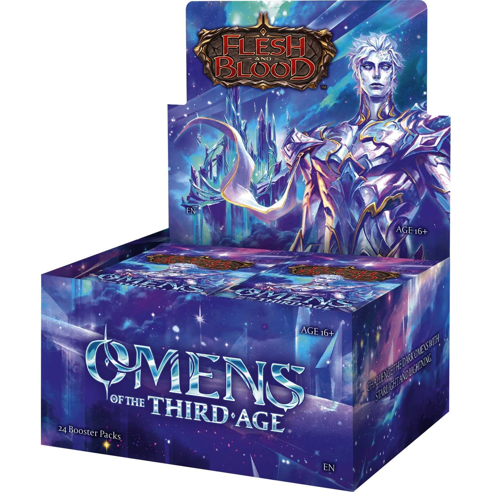 Flesh And Blood TCG Omens of the Third Age Booster Pack Eligible retailers only 24 Trading Card Game by Legend Story Studios 1