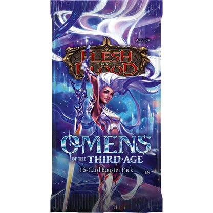 Flesh And Blood TCG Omens of the Third Age Booster Pack Eligible retailers only 24 Trading Card Game by Legend Story Studios 6