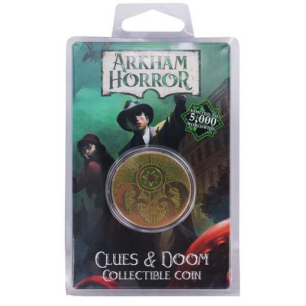 Arkham Horror Limited Edition Clues & Doom Collectible Coin 1