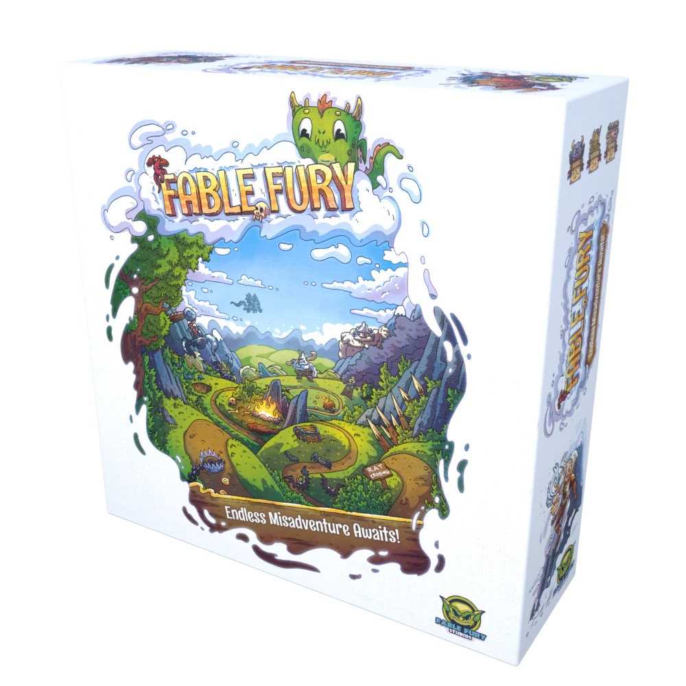 Fable Fury Endless Misadventure Awaits Board Game 1