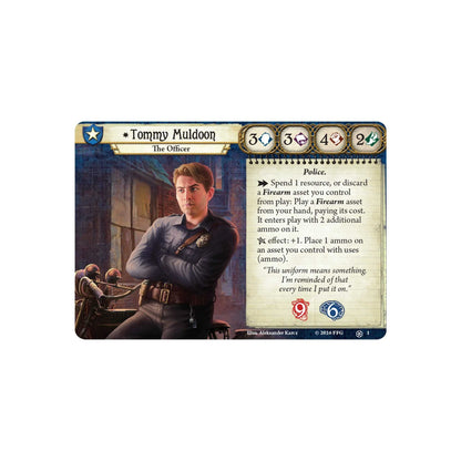 Arkham Horror The Card Game Tommy Muldoon Investigator Deck Card Game Expansion