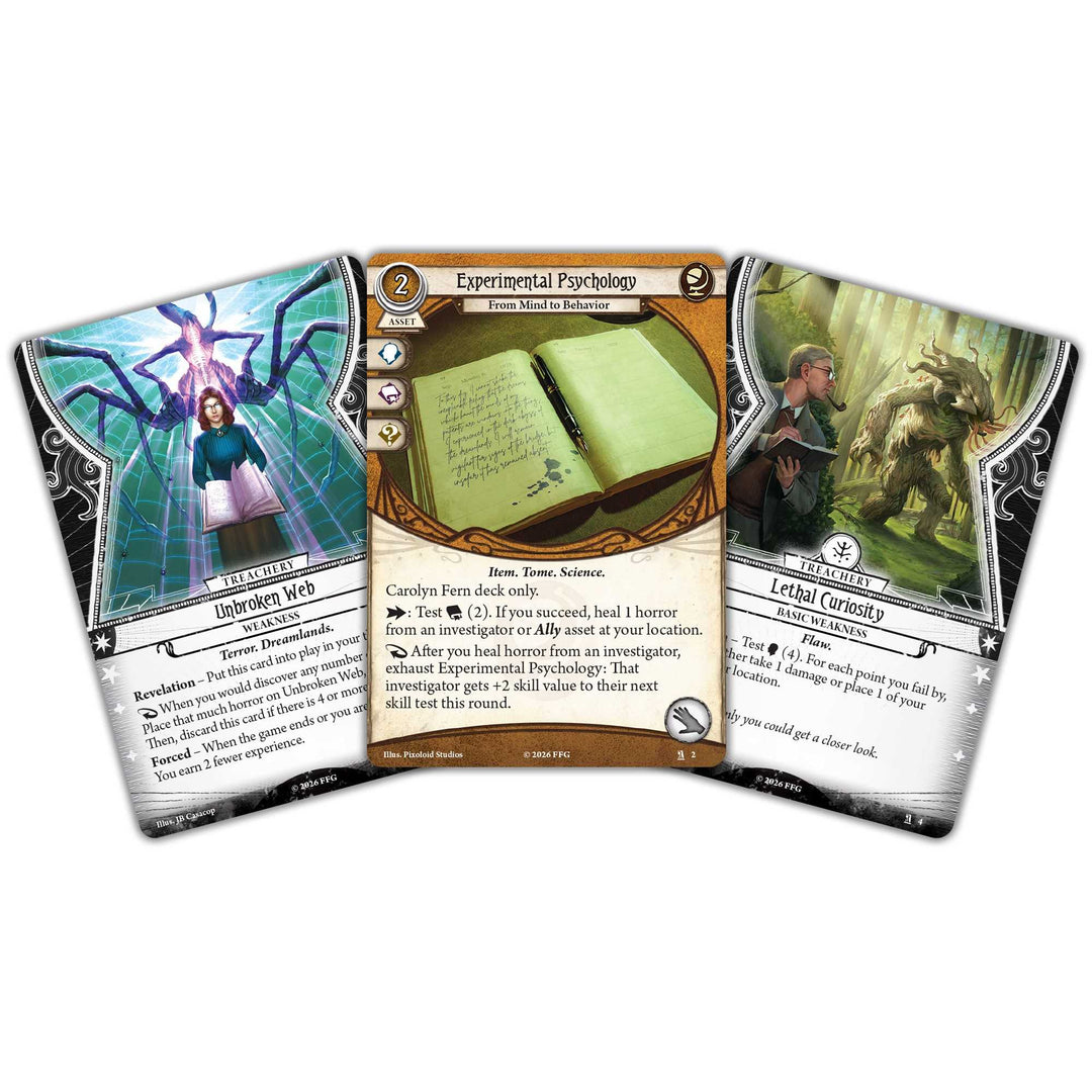 Arkham Horror The Card Game Carolyn Fern Investigator Deck Card Game Expansion