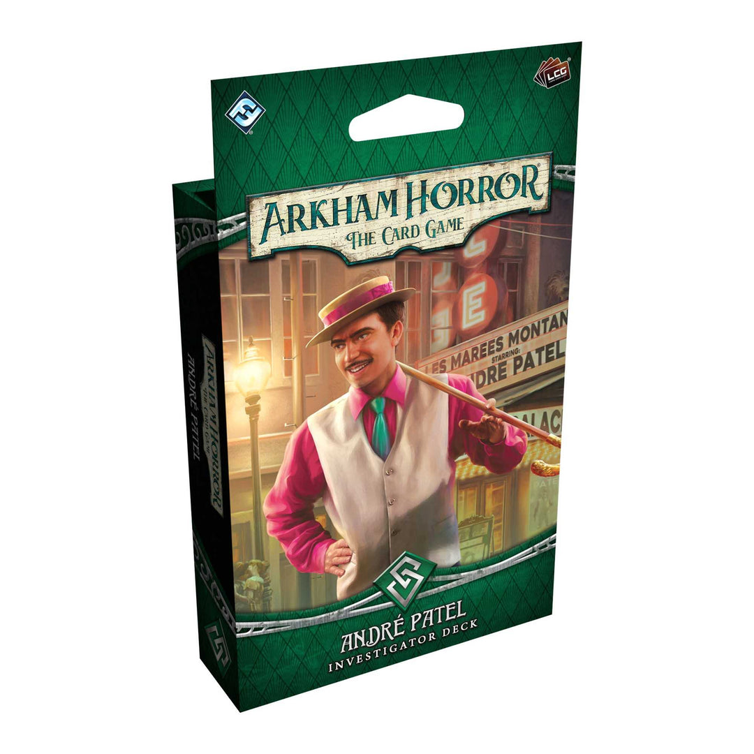 Arkham Horror The Card Game Andre Patel Investigator Deck Card Game Expansion