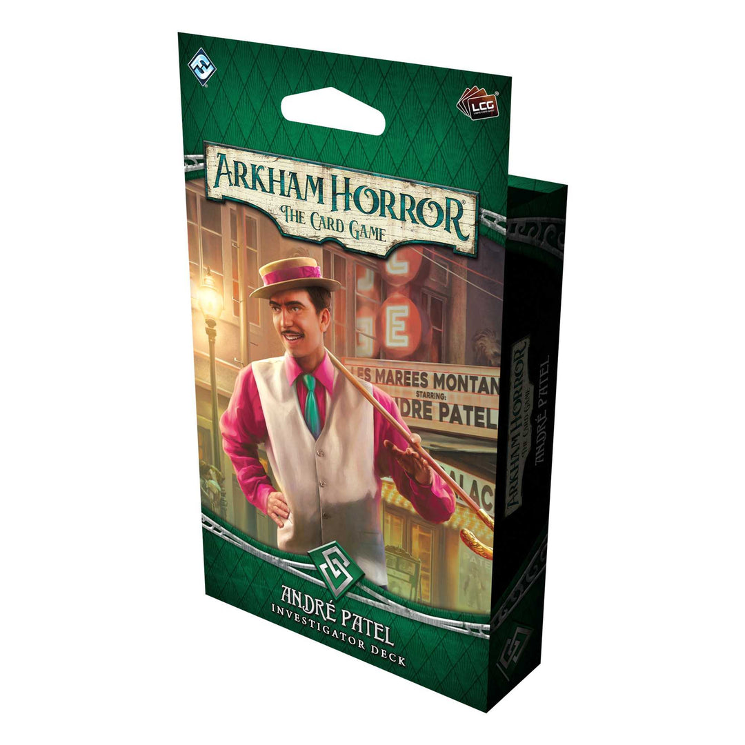 Arkham Horror The Card Game Andre Patel Investigator Deck Card Game Expansion