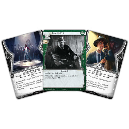 Arkham Horror The Card Game Andre Patel Investigator Deck Card Game Expansion