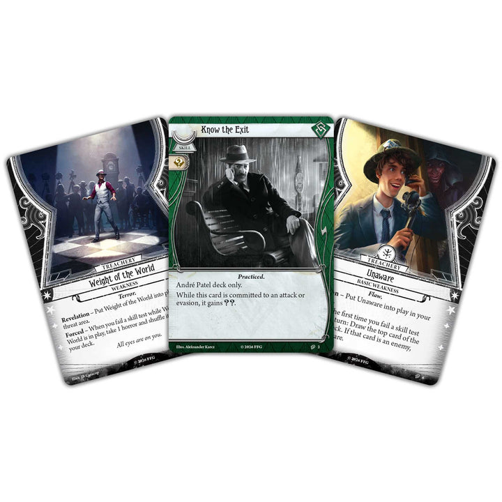 Arkham Horror The Card Game Andre Patel Investigator Deck Card Game Expansion