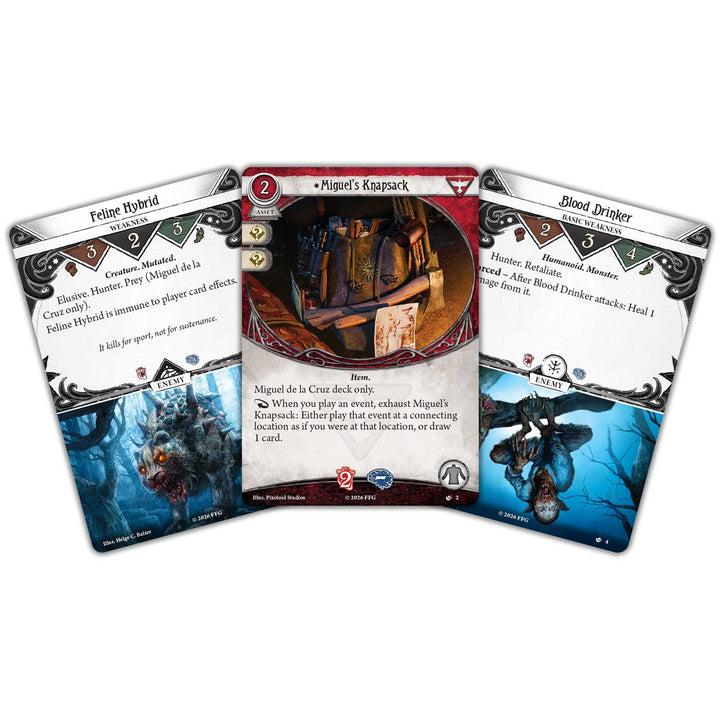 Arkham Horror The Card Game Miguel de la Cruz Investigator Deck Card Game Expansion