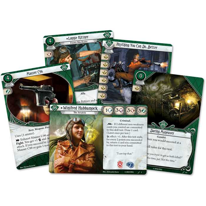 Arkham Horror LCG Winifred Habbamock Investigator Starter Deck 2