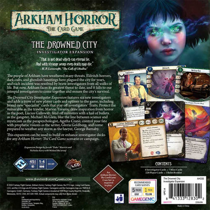 Arkham Horror: The Card Game - The Drowned City Investigator Expansion 3