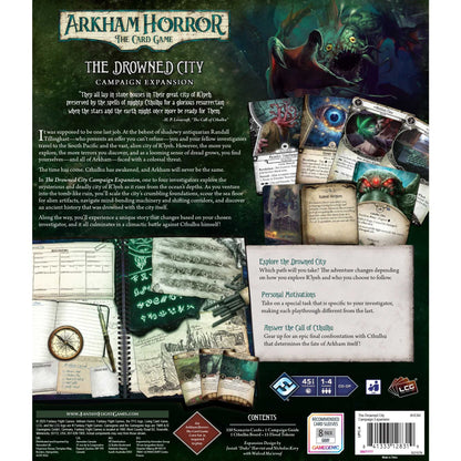 Arkham Horror: The Card Game - The Drowned City Campaign Expansion 3