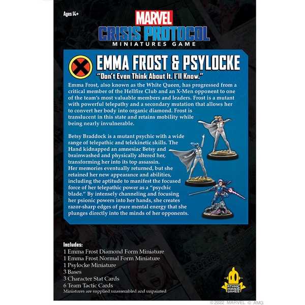 Marvel Crisis Protocol: Emma Frost & Psylocke 2