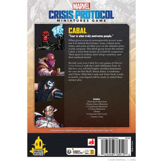 Marvel Crisis Protocol: Cabal Affiliation Pack 2