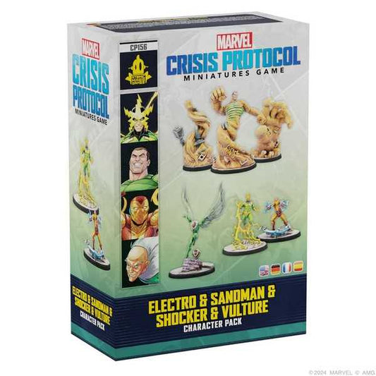 Marvel: Crisis Protocol – Electro & Sandman & Shocker & Vulture 1