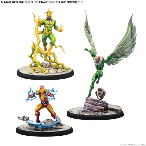 Marvel: Crisis Protocol – Electro & Sandman & Shocker & Vulture 4
