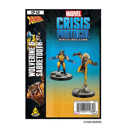 Marvel Crisis Protocol: Wolverine and Sabretooth 1
