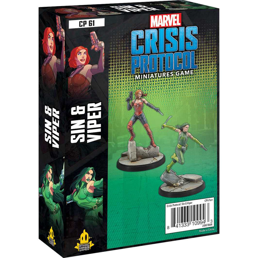 Marvel Crisis Protocol: Sin and Viper Character Pack