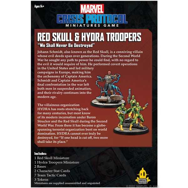 Marvel Crisis Protocol: Red Skull & Hydra Troopers