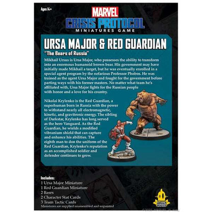 Marvel Crisis Protocol: Ursa Major & Red Guardian 4
