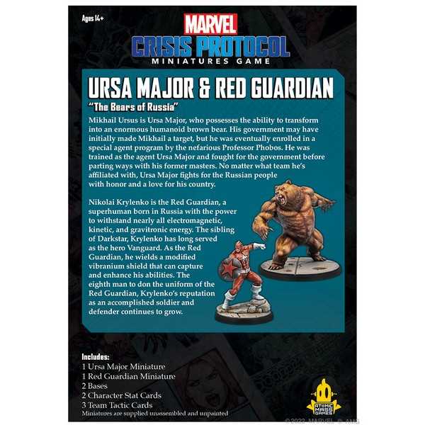 Marvel Crisis Protocol: Ursa Major & Red Guardian