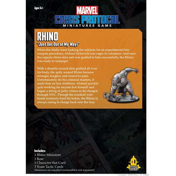 Marvel Crisis Protocol: Rhino 3