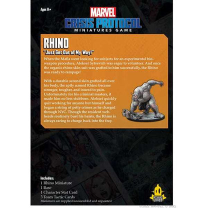 Marvel Crisis Protocol: Rhino 3