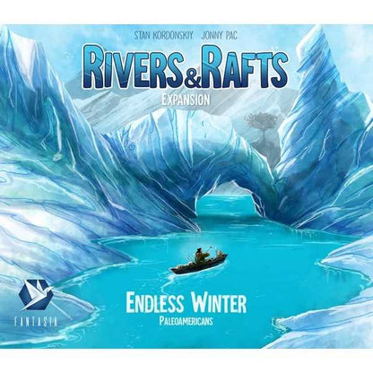 Endless Winter Paleoamericans Rivers & Rafts Board Game Expansion Prehistoric Strategy 1
