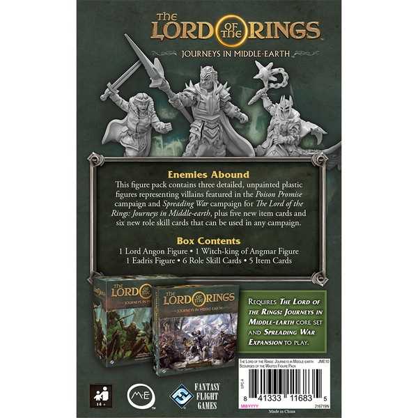 The Lord of the Rings Journeys in Middle-Earth Scourges of the Wastes Figure Pack 5