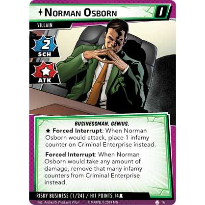 Marvel Champions the Green Goblin Scenario Pack Trading Card Game 3