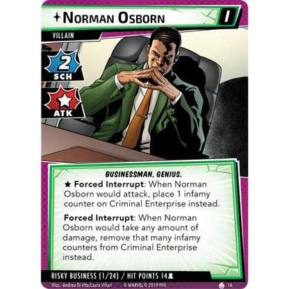 Marvel Champions the Green Goblin Scenario Pack Trading Card Game 3