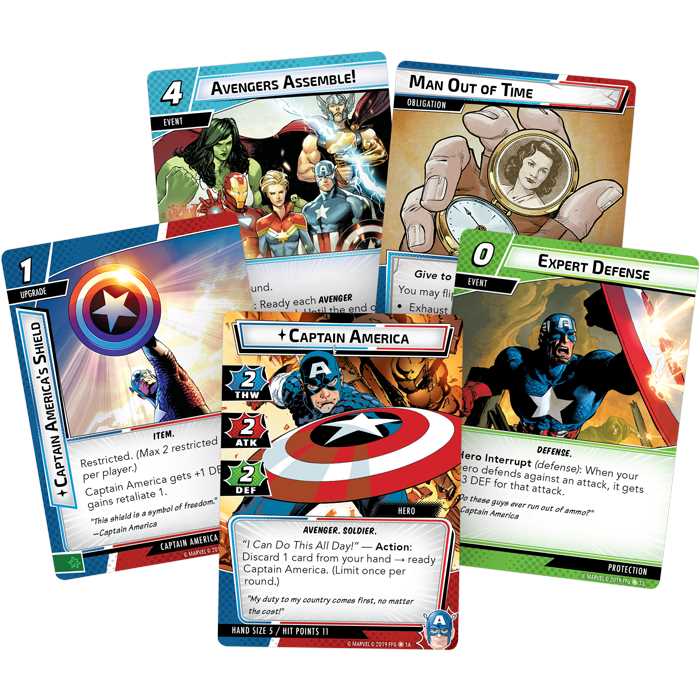 Marvel Champions: Captain America Hero Pack 2