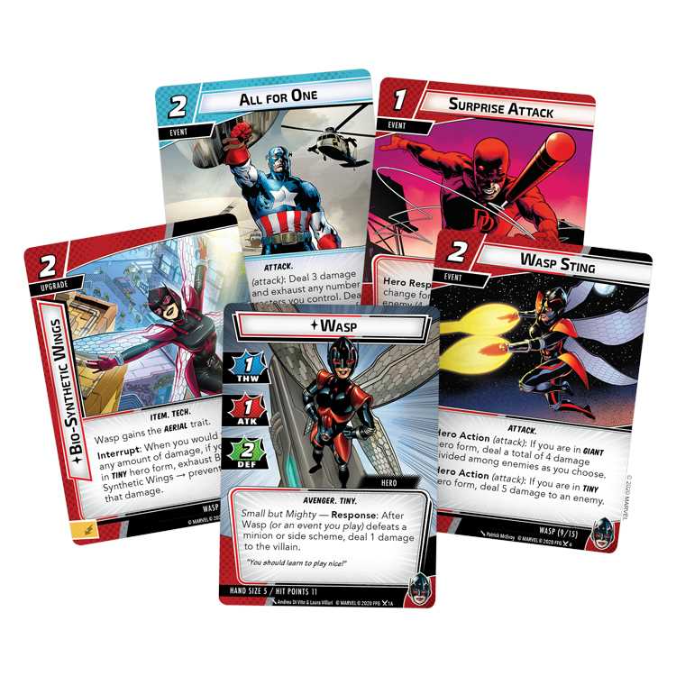 Marvel Champions: Wasp Hero Pack 2