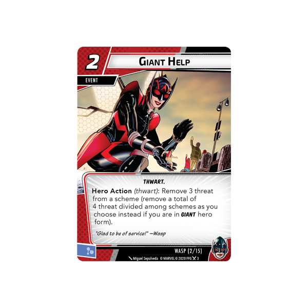 Marvel Champions: Wasp Hero Pack 3