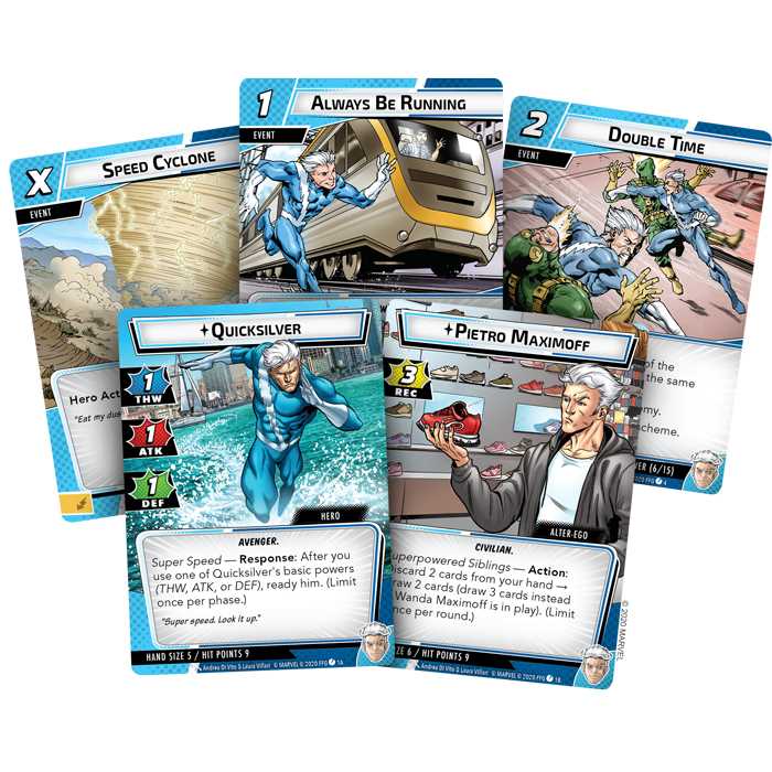 Marvel Champions: Quicksilver Hero Pack 2