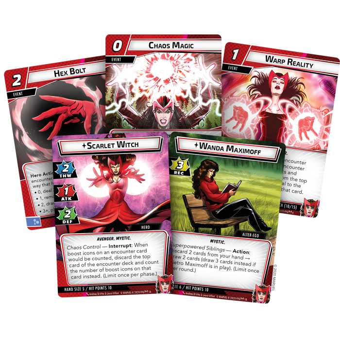 Marvel Champions: Scarlet Witch Hero Pack 2