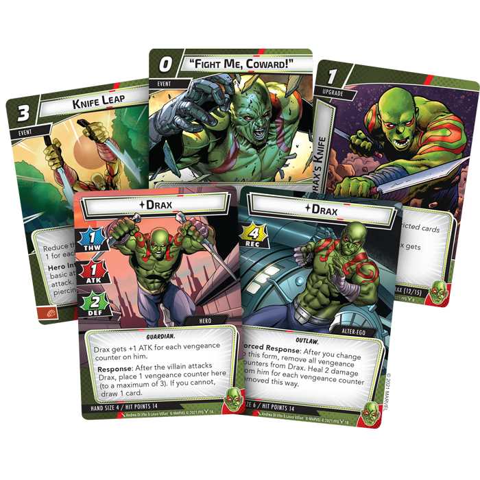 Marvel Champions: Drax Hero Pack 2