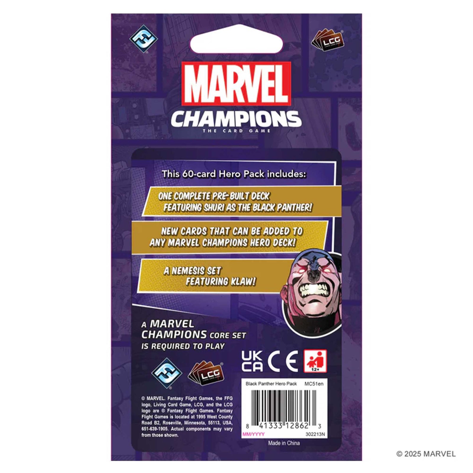 Marvel Champions the Card Game Black Panther Card Game 2